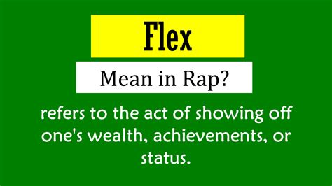 Flex – Meaning, Origin, Usage .